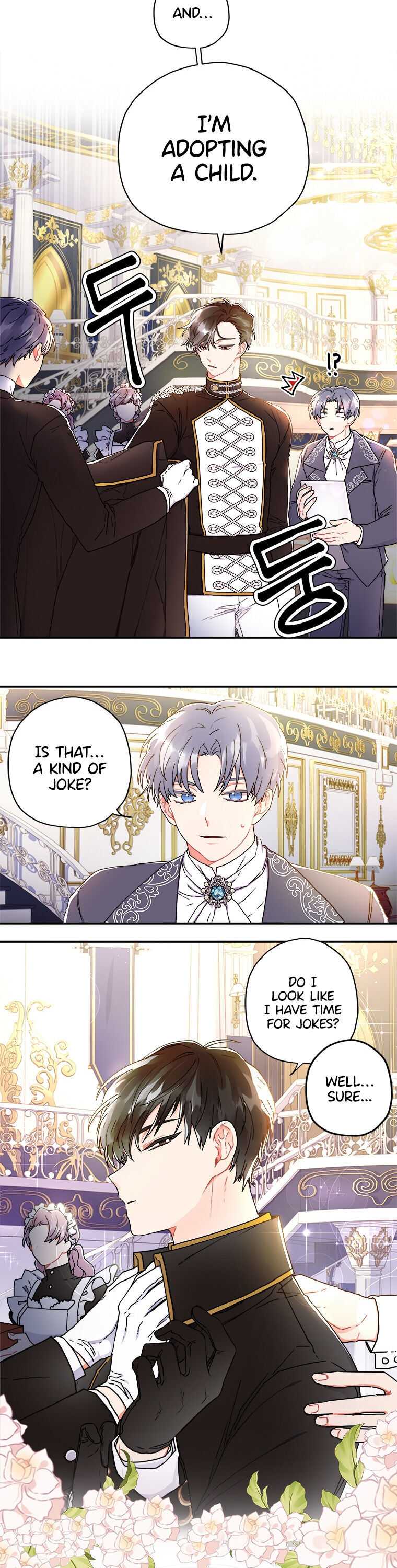 Read The Male Lead's Little Lion Daughter EN Manga Online