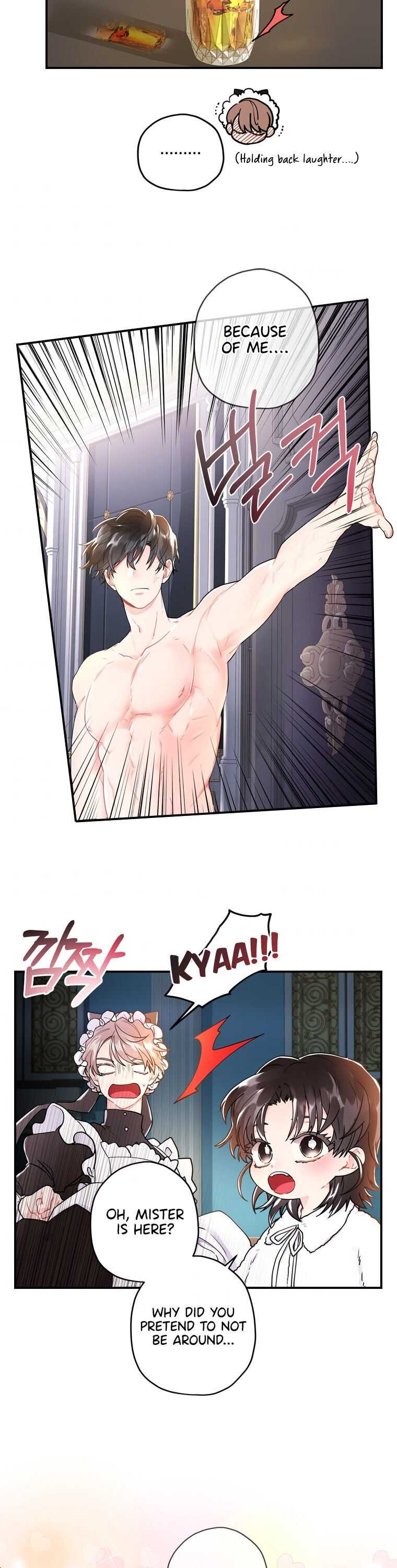 Read The Male Lead's Little Lion Daughter EN Manga Online
