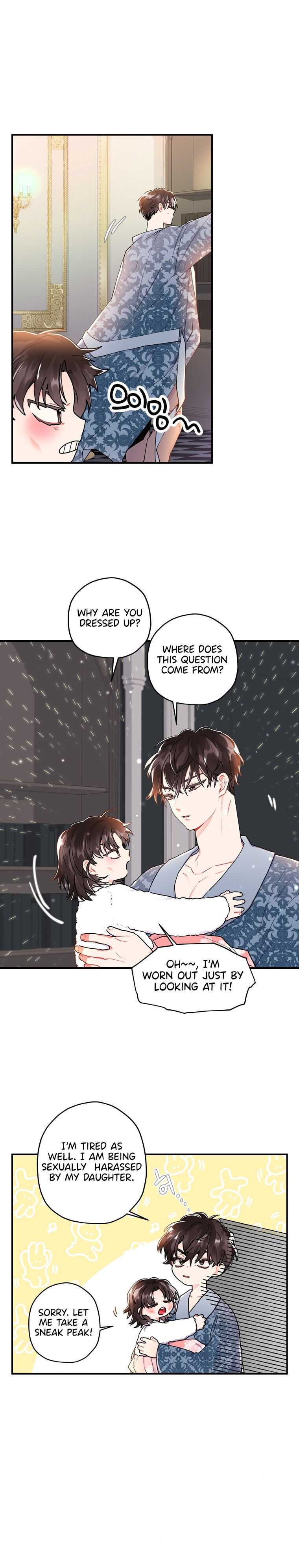 Read The Male Lead's Little Lion Daughter EN Manga Online