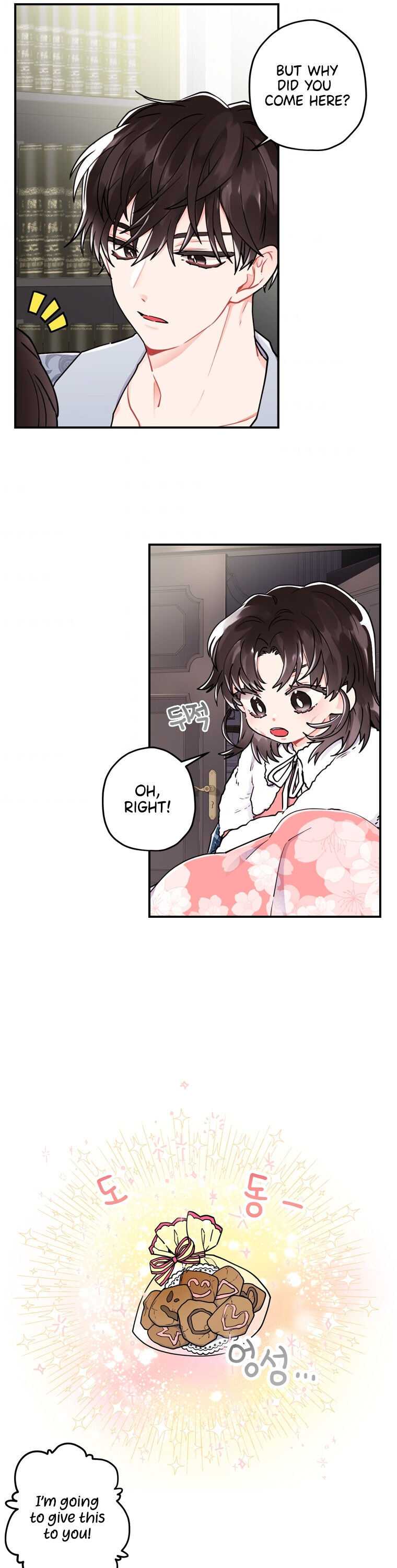 Read The Male Lead's Little Lion Daughter EN Manga Online