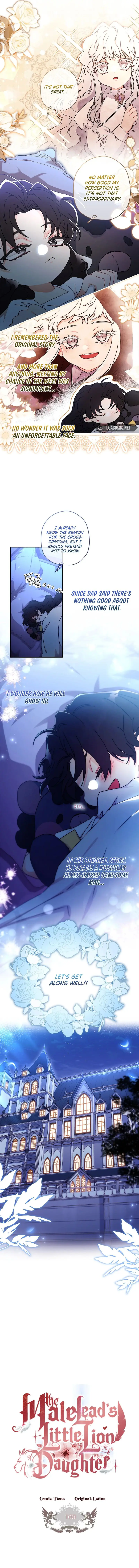Read The Male Lead's Little Lion Daughter EN Manga Online