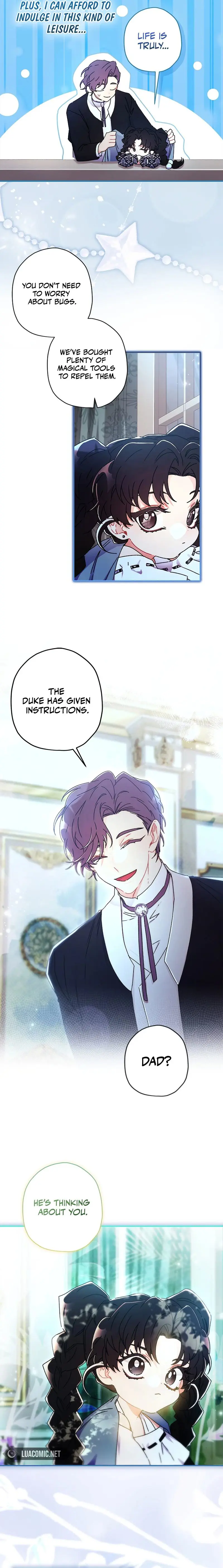 Read The Male Lead's Little Lion Daughter EN Manga Online