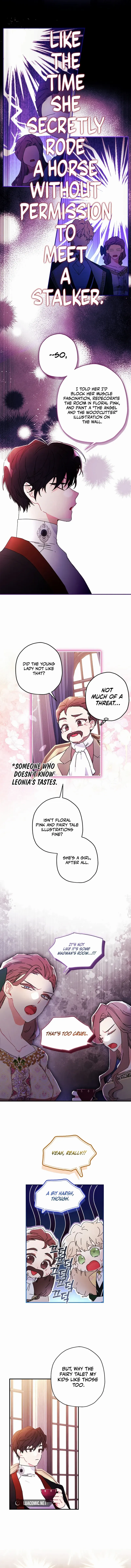 Read The Male Lead's Little Lion Daughter EN Manga Online