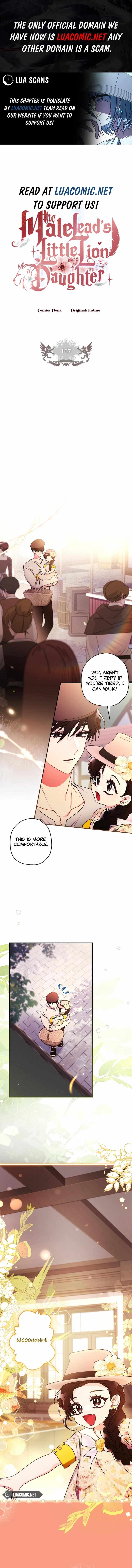 Read The Male Lead's Little Lion Daughter EN Manga Online