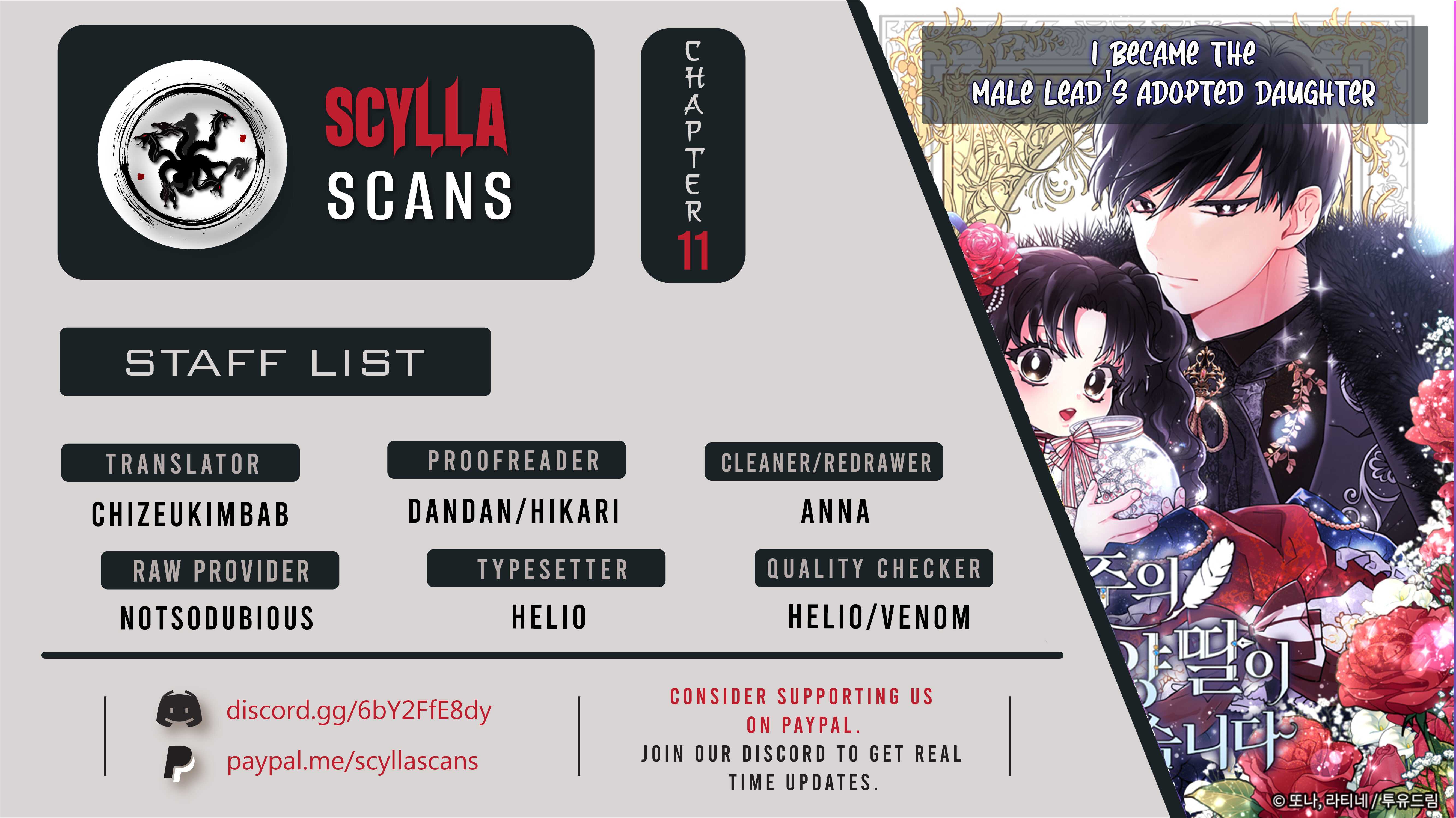 Read The Male Lead's Little Lion Daughter EN Manga Online