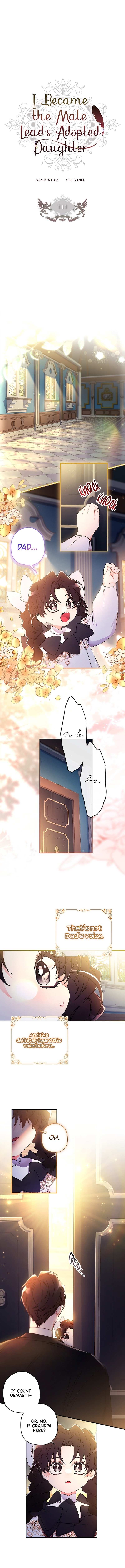Read The Male Lead's Little Lion Daughter EN Manga Online