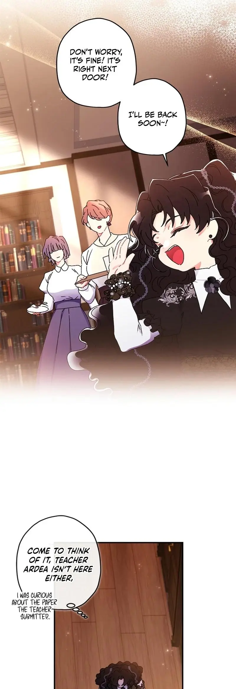 Read The Male Lead's Little Lion Daughter EN Manga Online