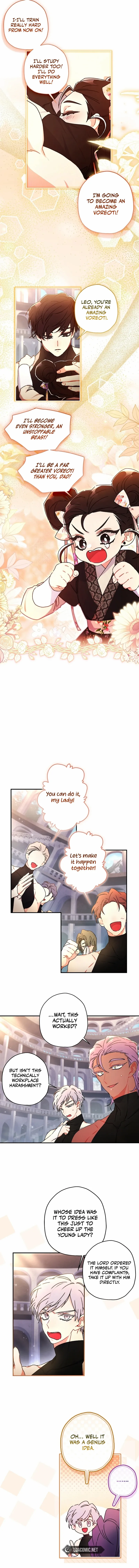 Read The Male Lead's Little Lion Daughter EN Manga Online