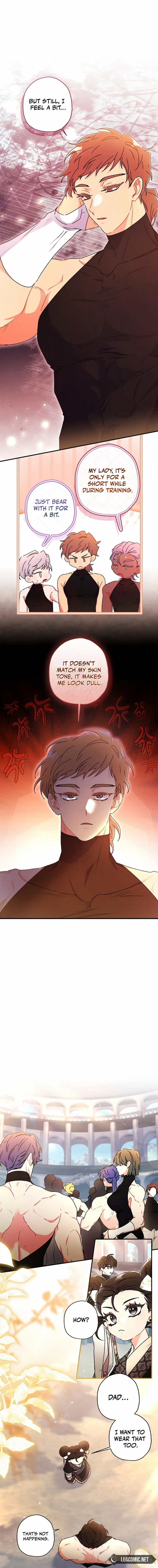 Read The Male Lead's Little Lion Daughter EN Manga Online