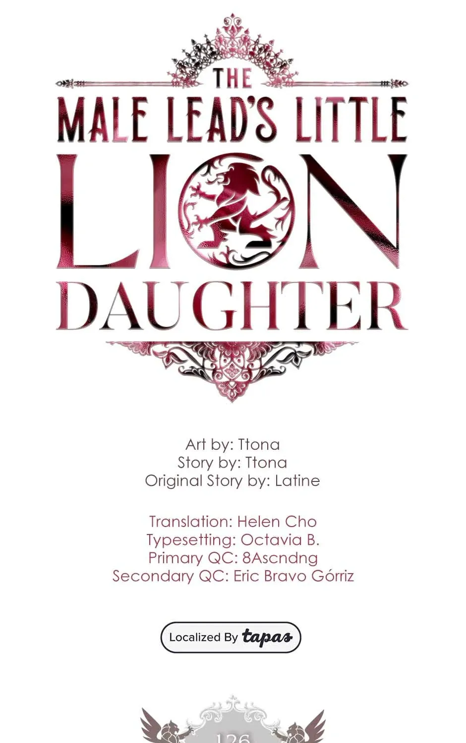 Read The Male Lead's Little Lion Daughter EN Manga Online