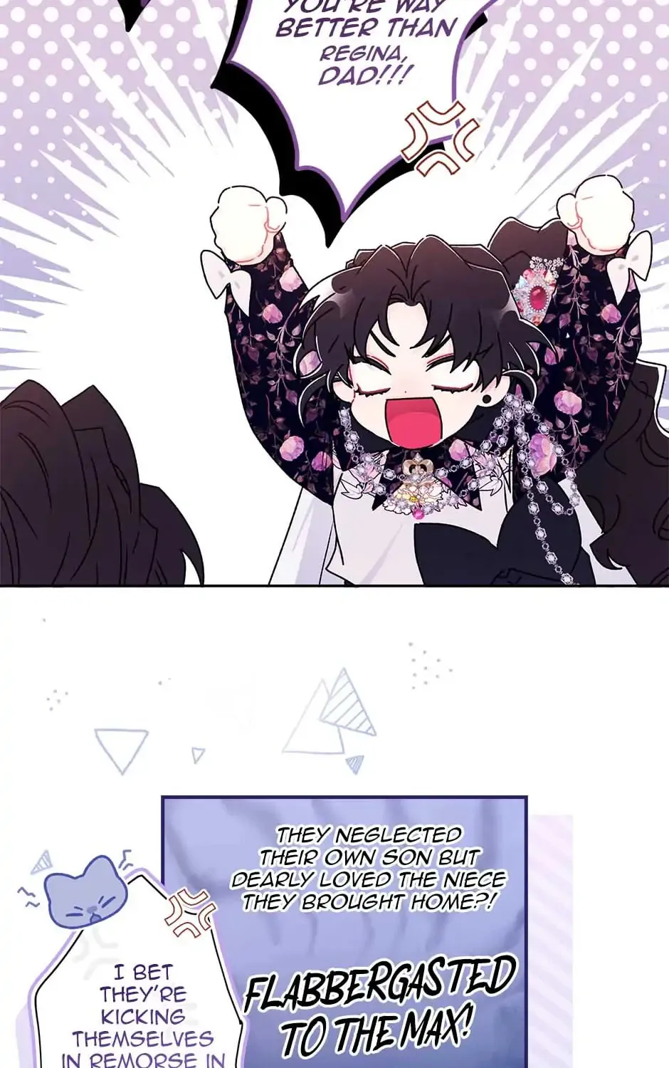 Read The Male Lead's Little Lion Daughter EN Manga Online