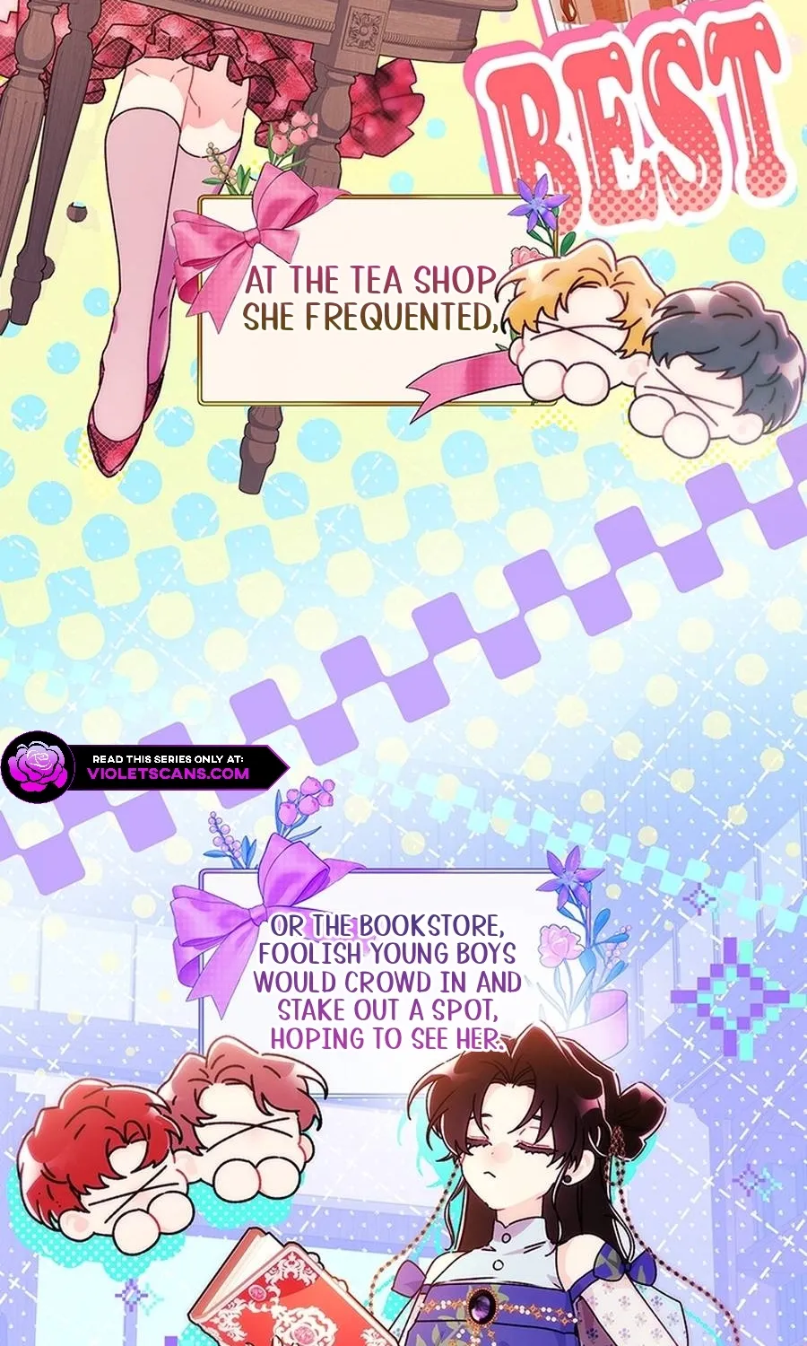 Read The Male Lead's Little Lion Daughter EN Manga Online