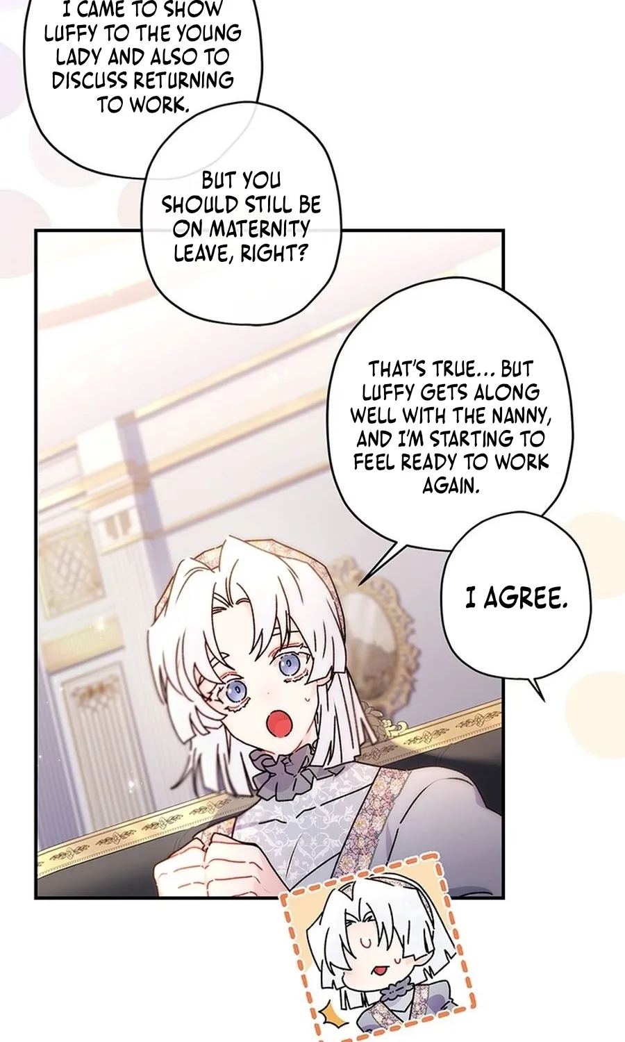 Read The Male Lead's Little Lion Daughter EN Manga Online