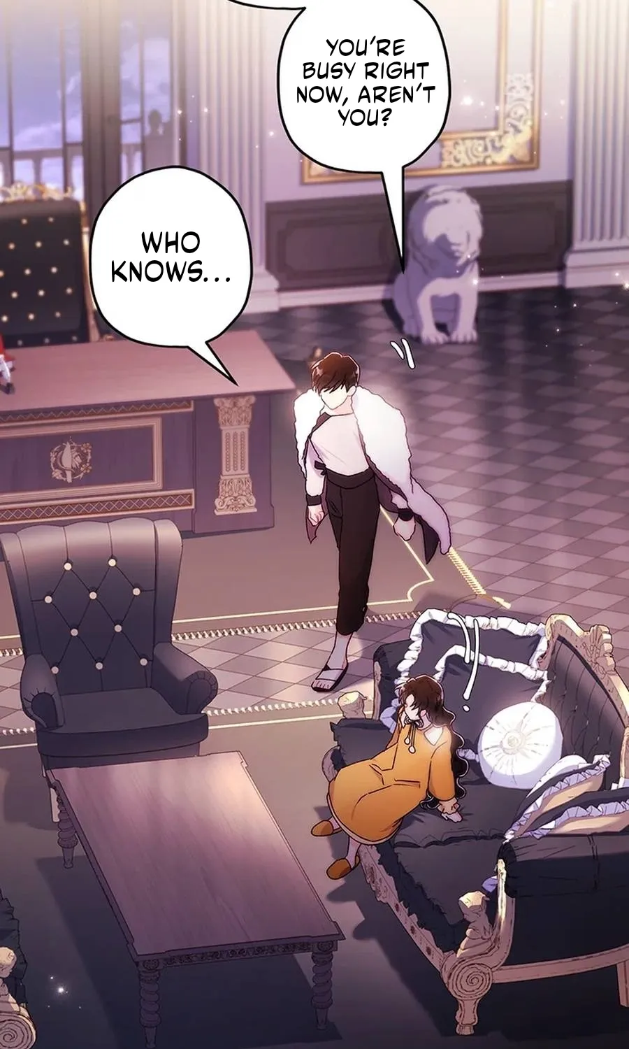 Read The Male Lead's Little Lion Daughter EN Manga Online