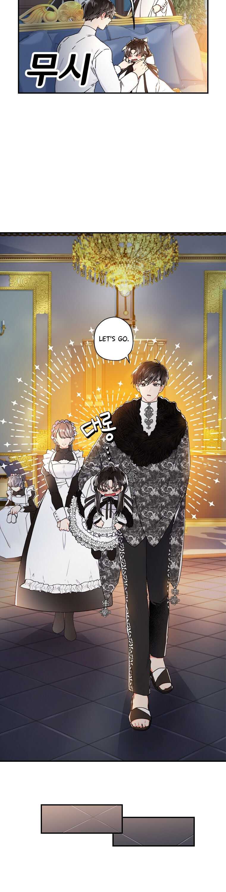 Read The Male Lead's Little Lion Daughter EN Manga Online