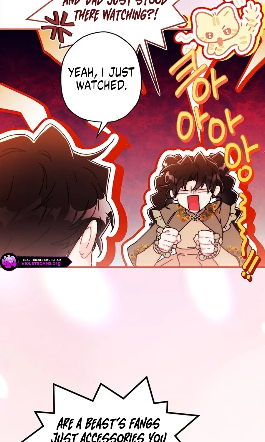 Read The Male Lead's Little Lion Daughter EN Manga Online