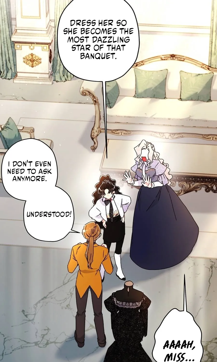 Read The Male Lead's Little Lion Daughter EN Manga Online