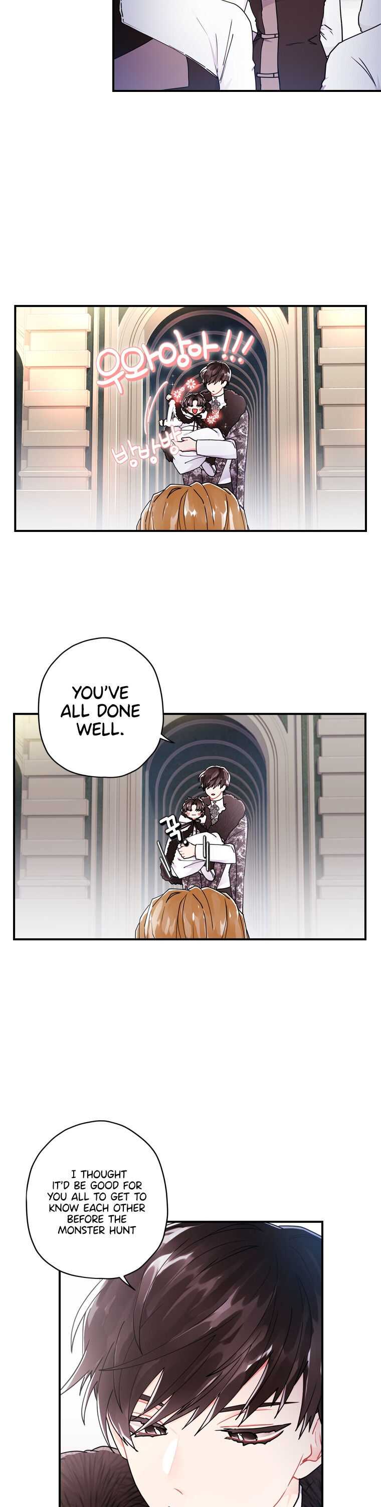 Read The Male Lead's Little Lion Daughter EN Manga Online