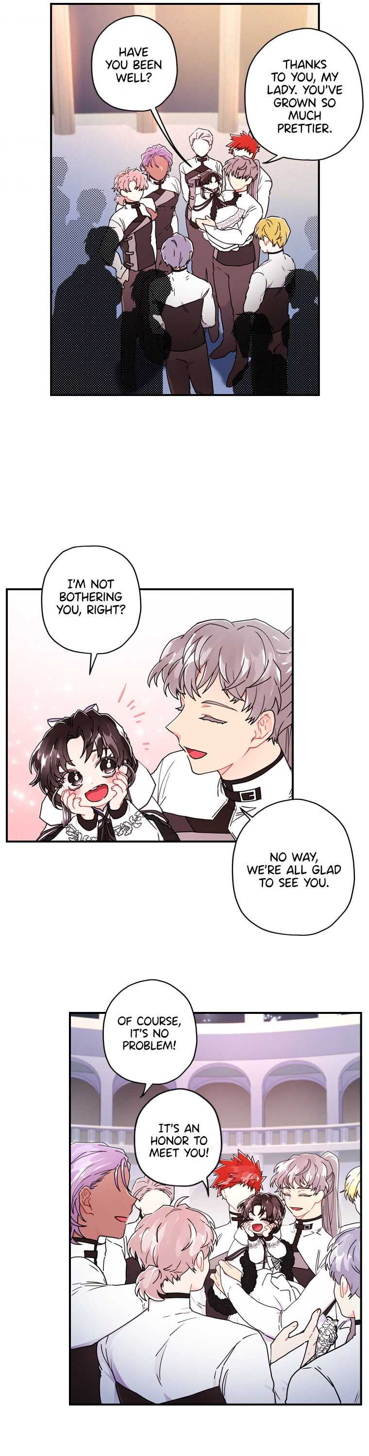 Read The Male Lead's Little Lion Daughter EN Manga Online