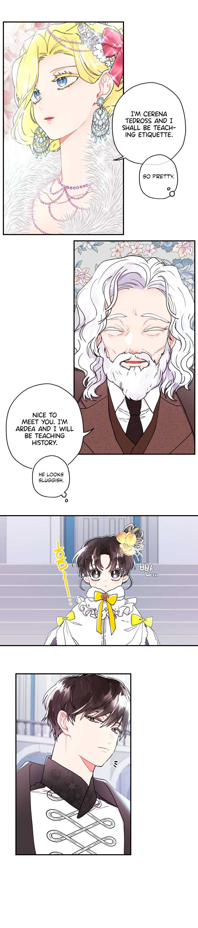 Read The Male Lead's Little Lion Daughter EN Manga Online