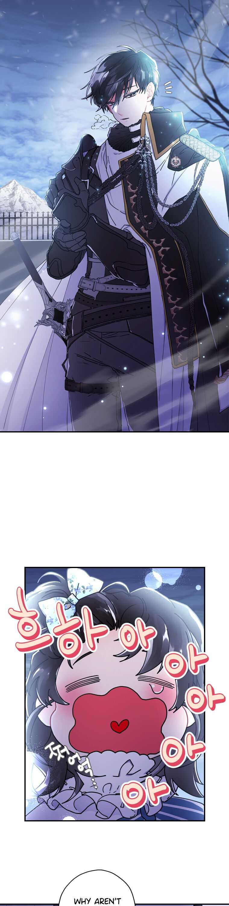 Read The Male Lead's Little Lion Daughter EN Manga Online