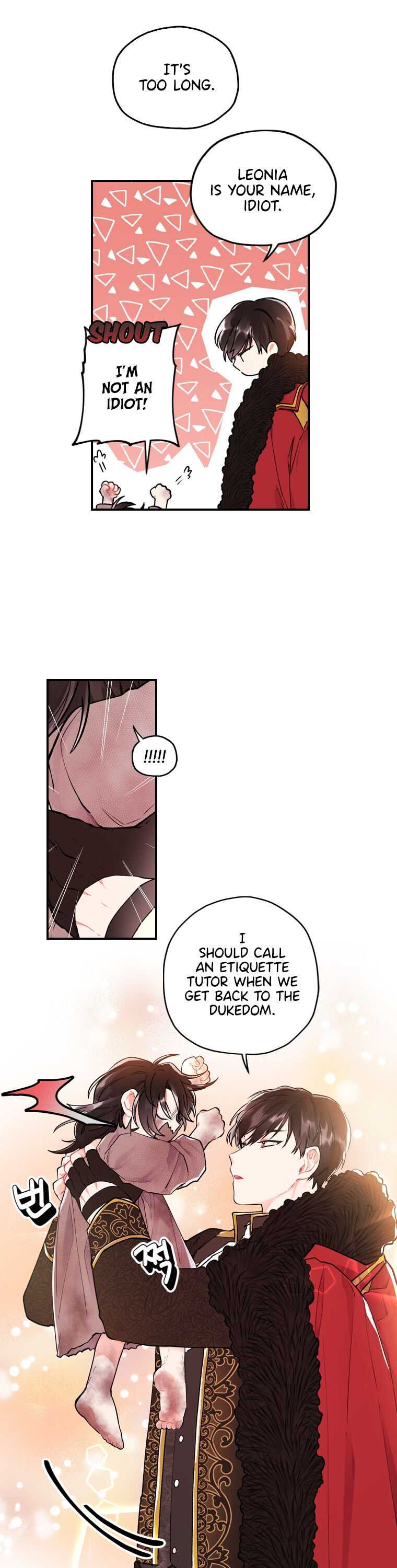 Read The Male Lead's Little Lion Daughter EN Manga Online