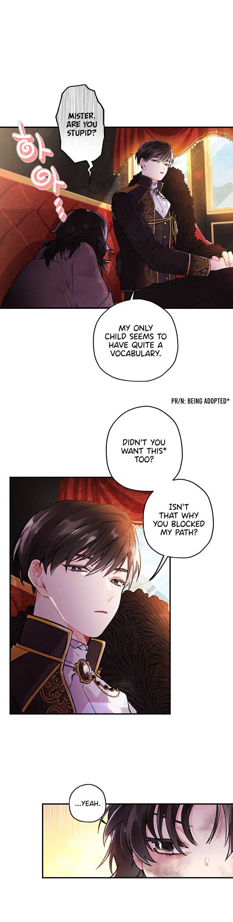Read The Male Lead's Little Lion Daughter EN Manga Online