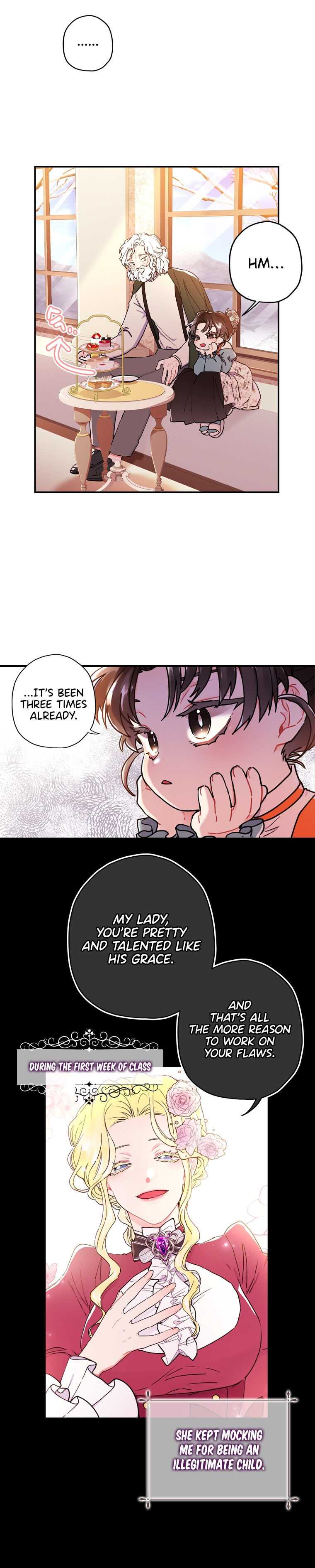 Read The Male Lead's Little Lion Daughter EN Manga Online