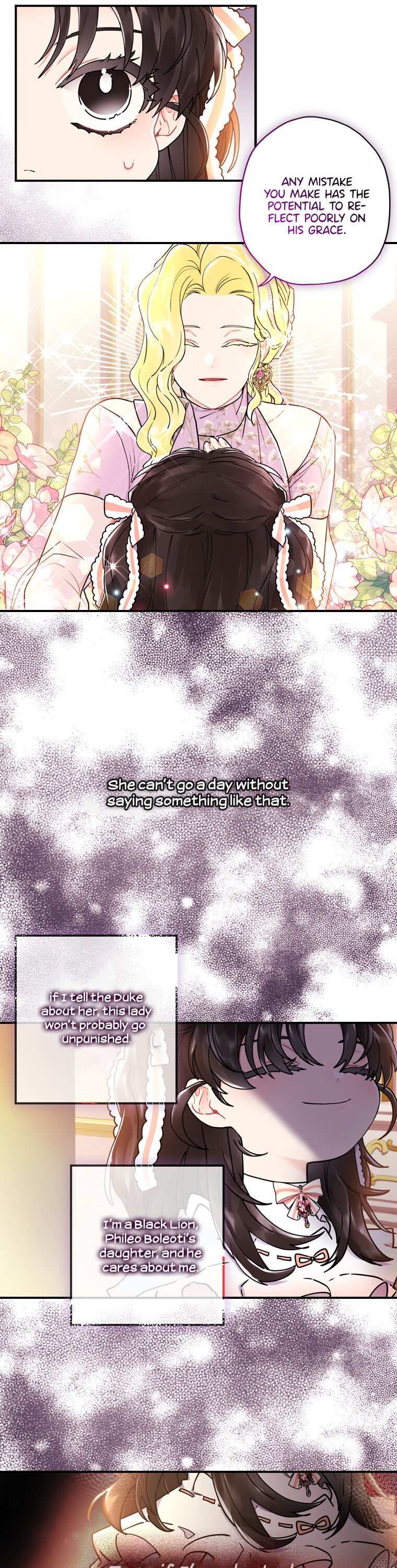 Read The Male Lead's Little Lion Daughter EN Manga Online