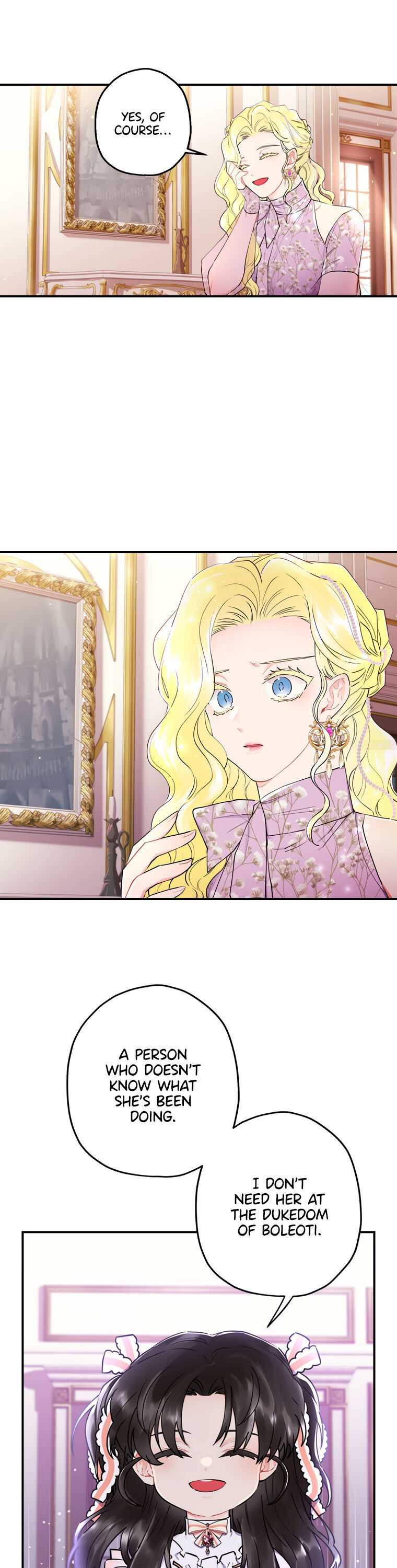 Read The Male Lead's Little Lion Daughter EN Manga Online