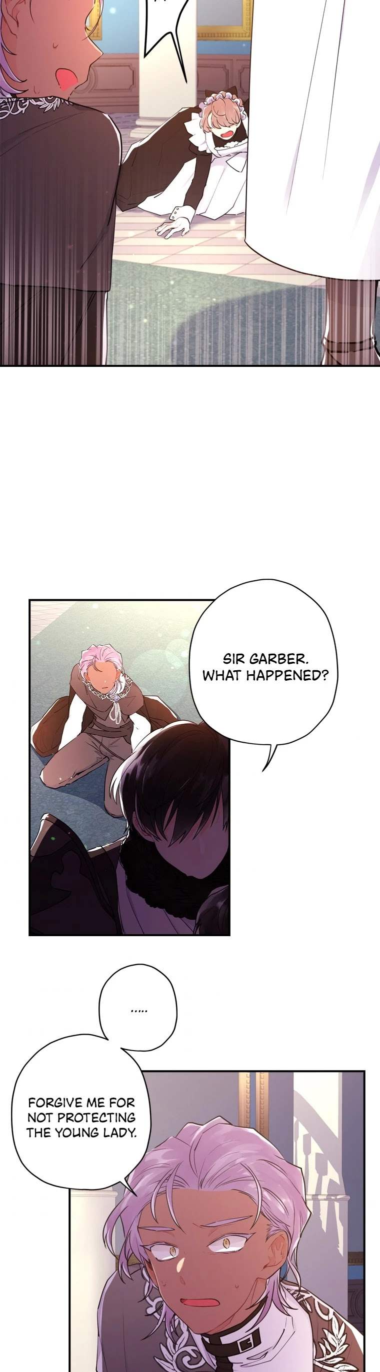 Read The Male Lead's Little Lion Daughter EN Manga Online