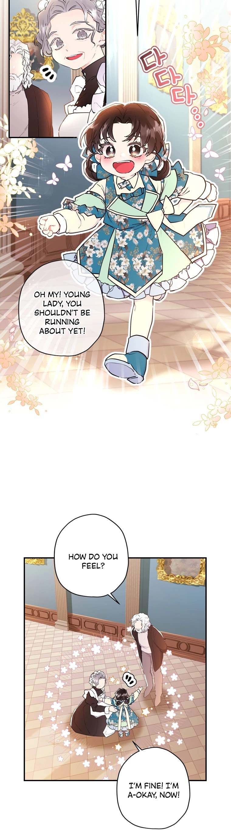 Read The Male Lead's Little Lion Daughter EN Manga Online