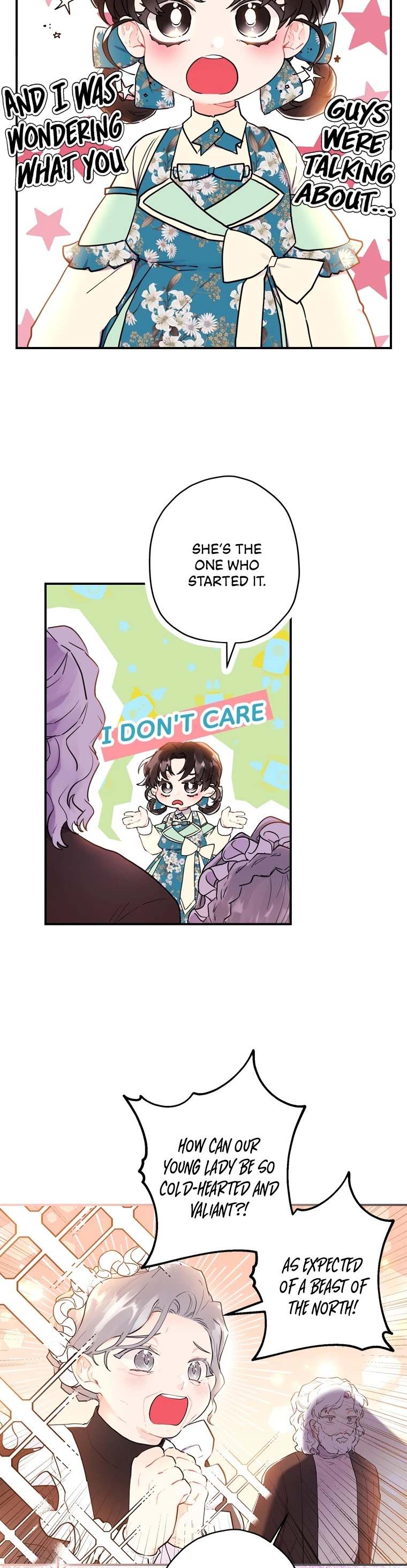 Read The Male Lead's Little Lion Daughter EN Manga Online