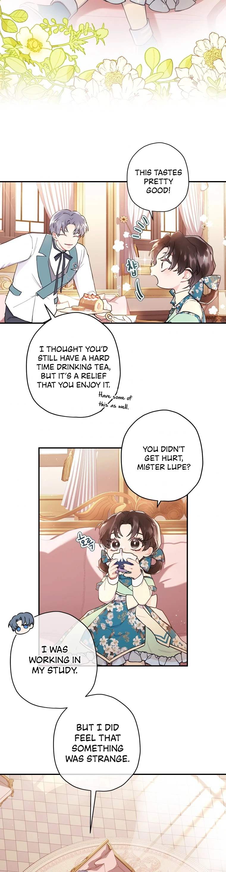 Read The Male Lead's Little Lion Daughter EN Manga Online
