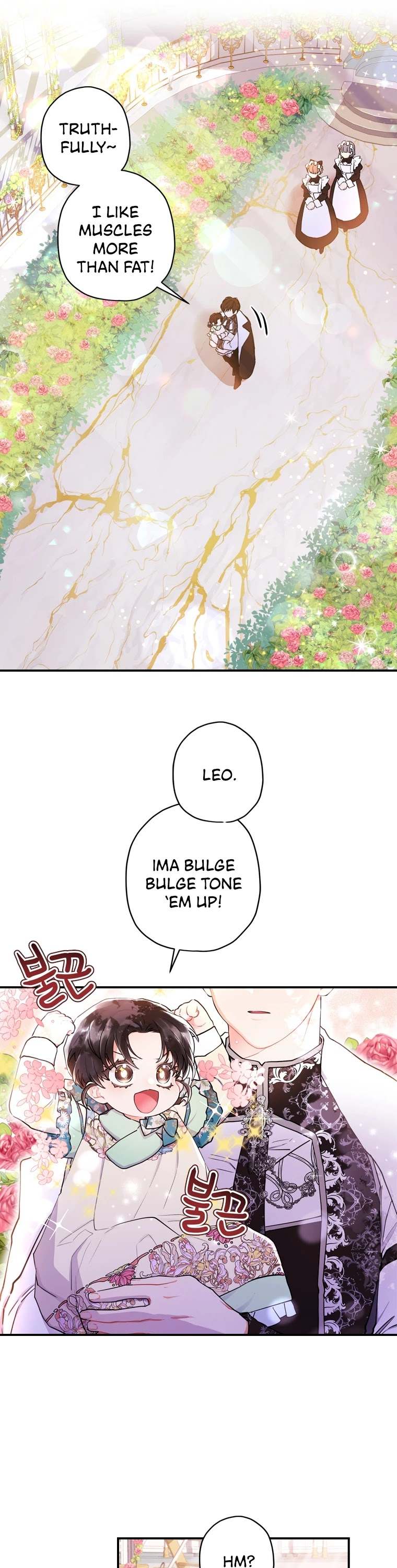 Read The Male Lead's Little Lion Daughter EN Manga Online