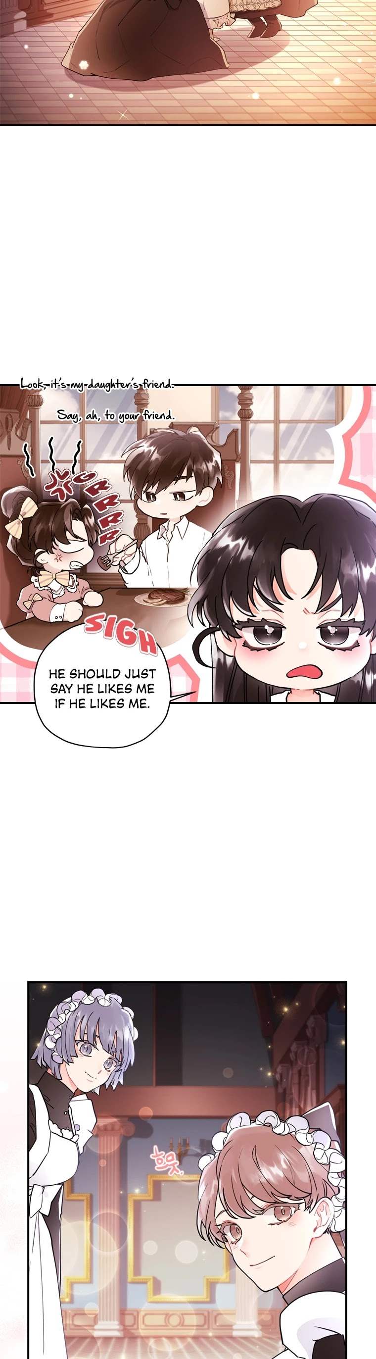 Read The Male Lead's Little Lion Daughter EN Manga Online