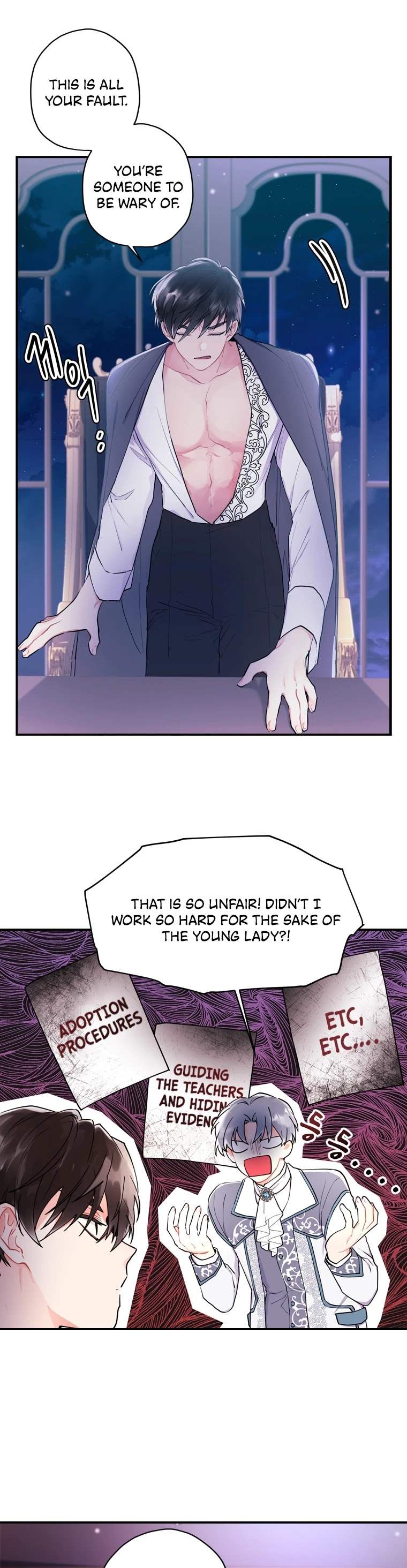 Read The Male Lead's Little Lion Daughter EN Manga Online