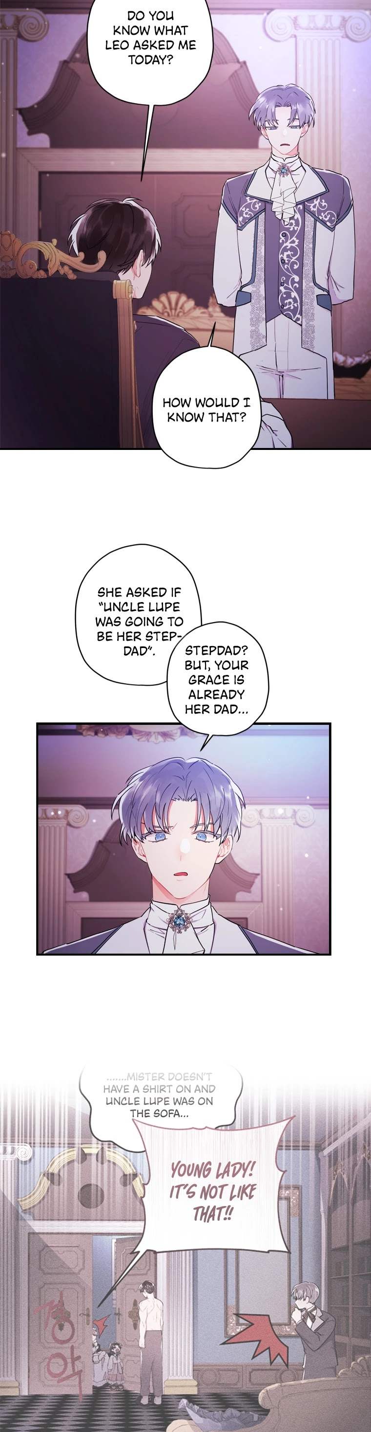 Read The Male Lead's Little Lion Daughter EN Manga Online