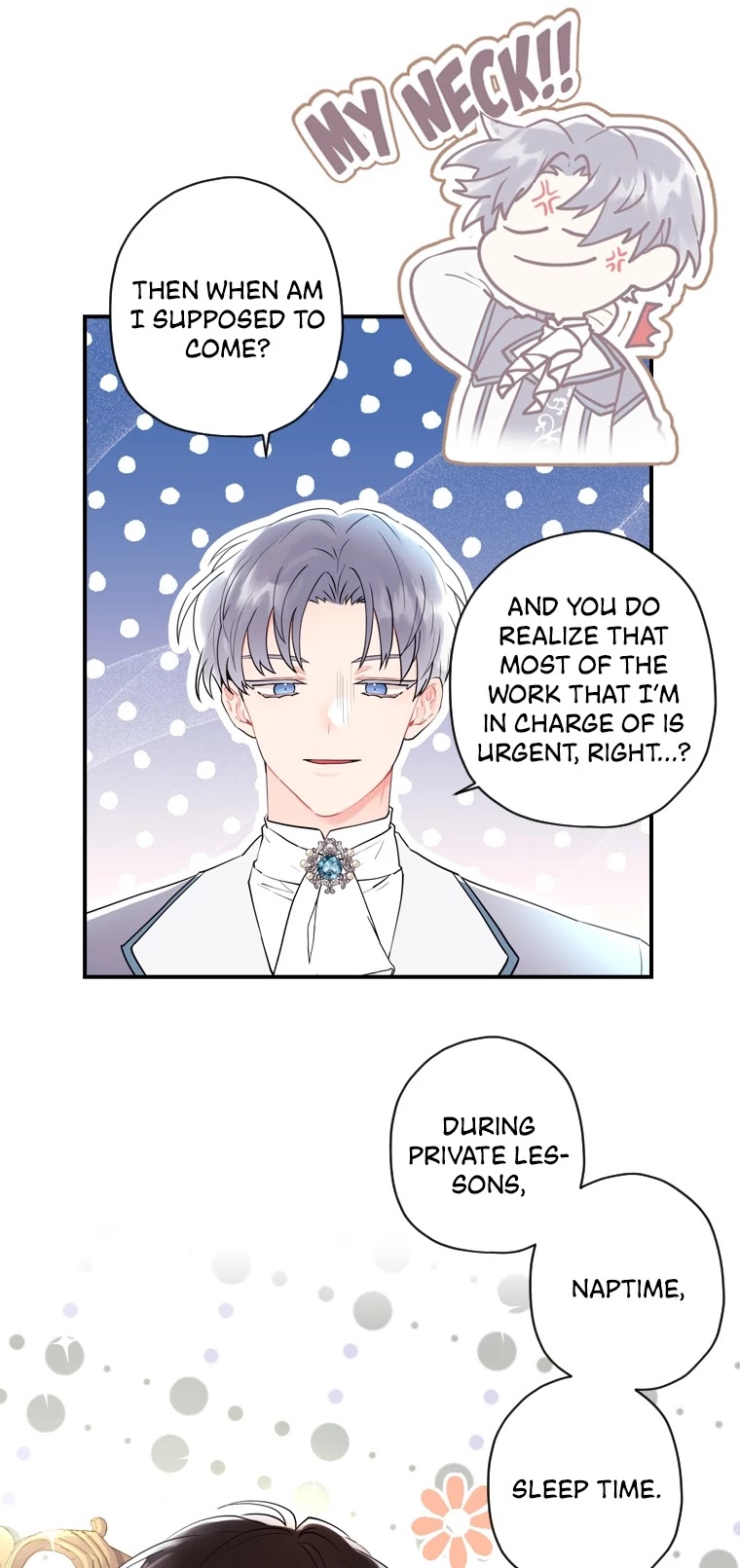 Read The Male Lead's Little Lion Daughter EN Manga Online