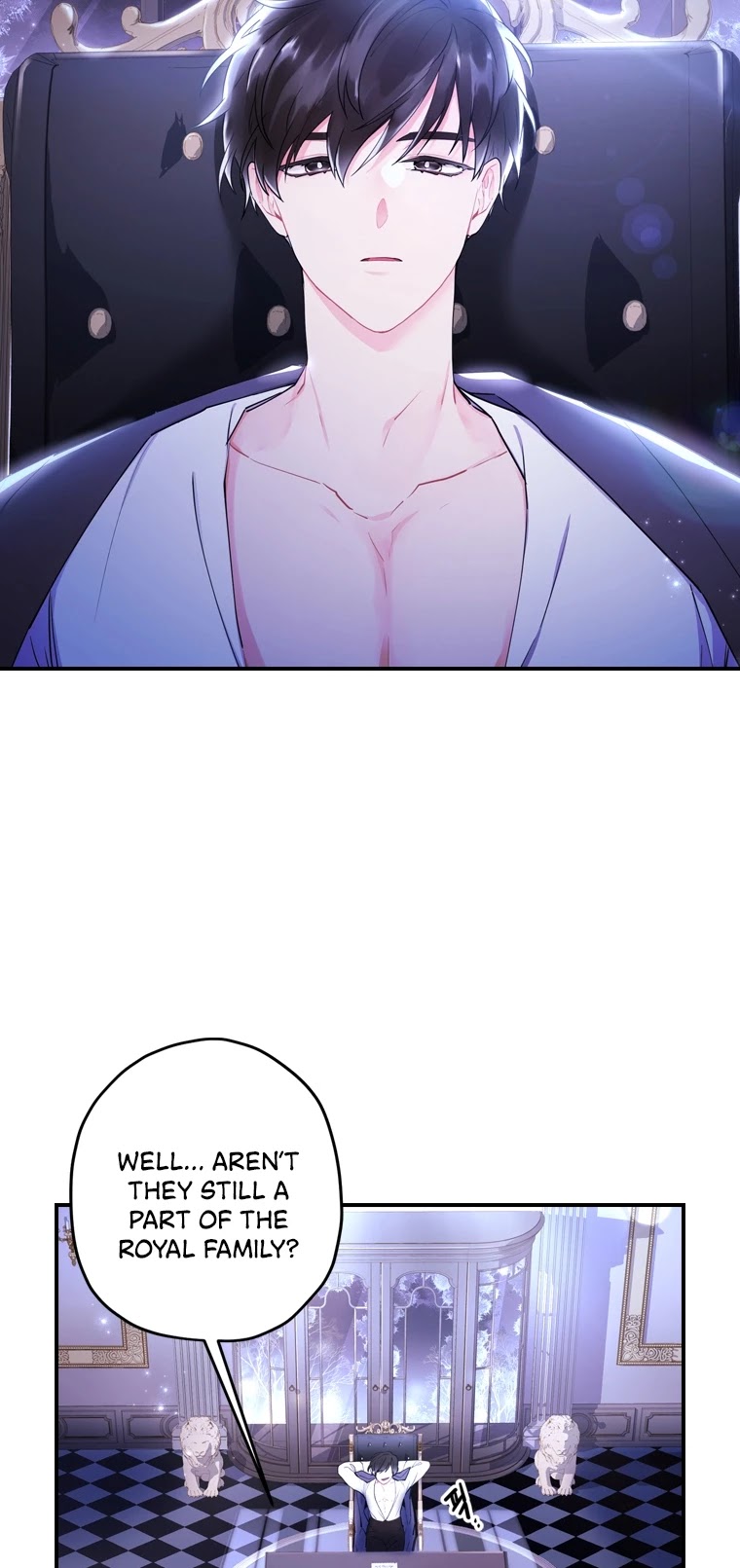Read The Male Lead's Little Lion Daughter EN Manga Online