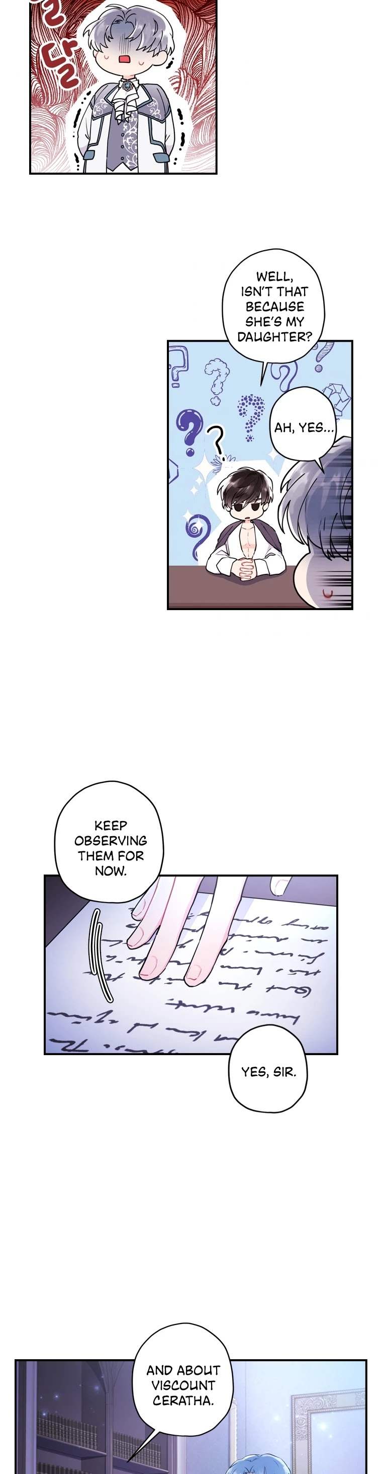 Read The Male Lead's Little Lion Daughter EN Manga Online