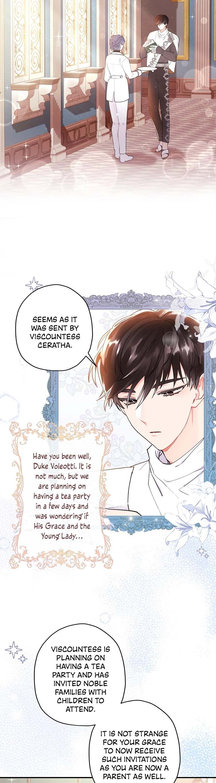 Read The Male Lead's Little Lion Daughter EN Manga Online