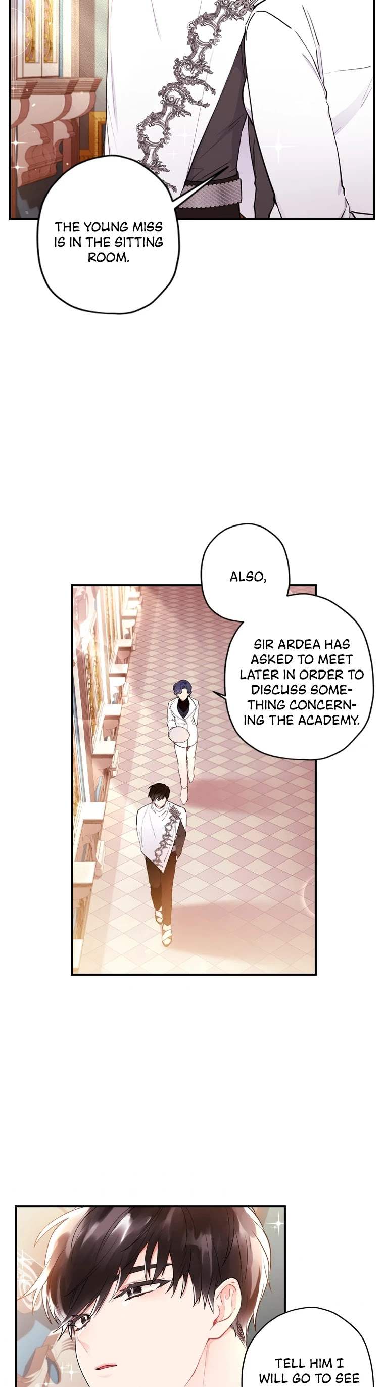 Read The Male Lead's Little Lion Daughter EN Manga Online