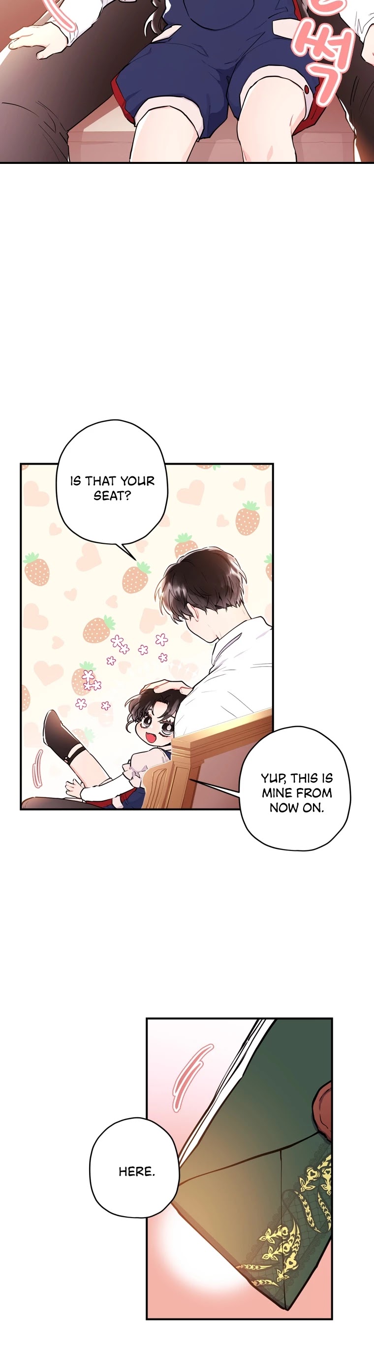 Read The Male Lead's Little Lion Daughter EN Manga Online