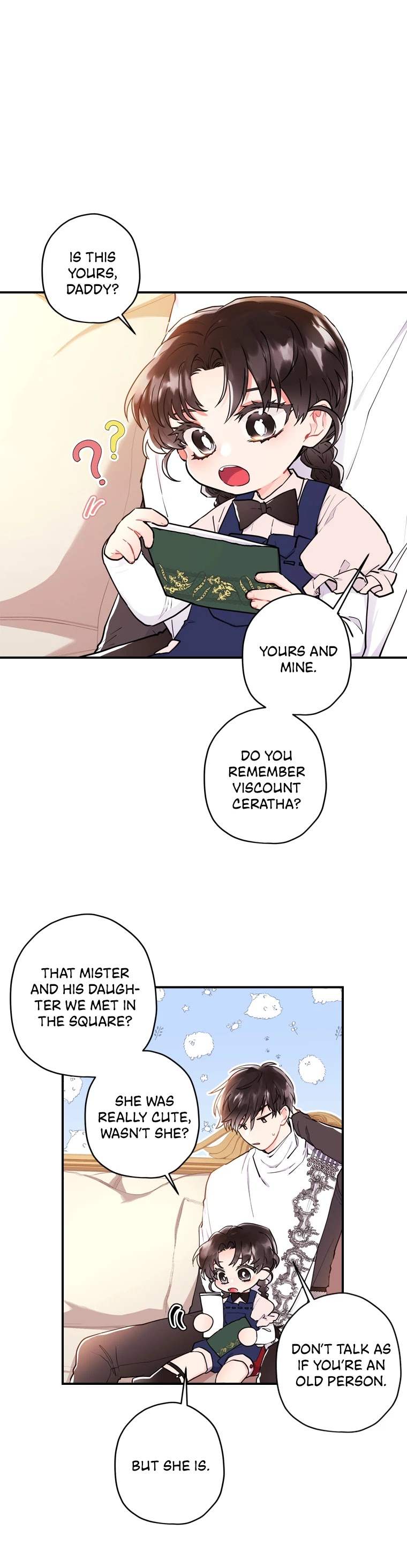 Read The Male Lead's Little Lion Daughter EN Manga Online