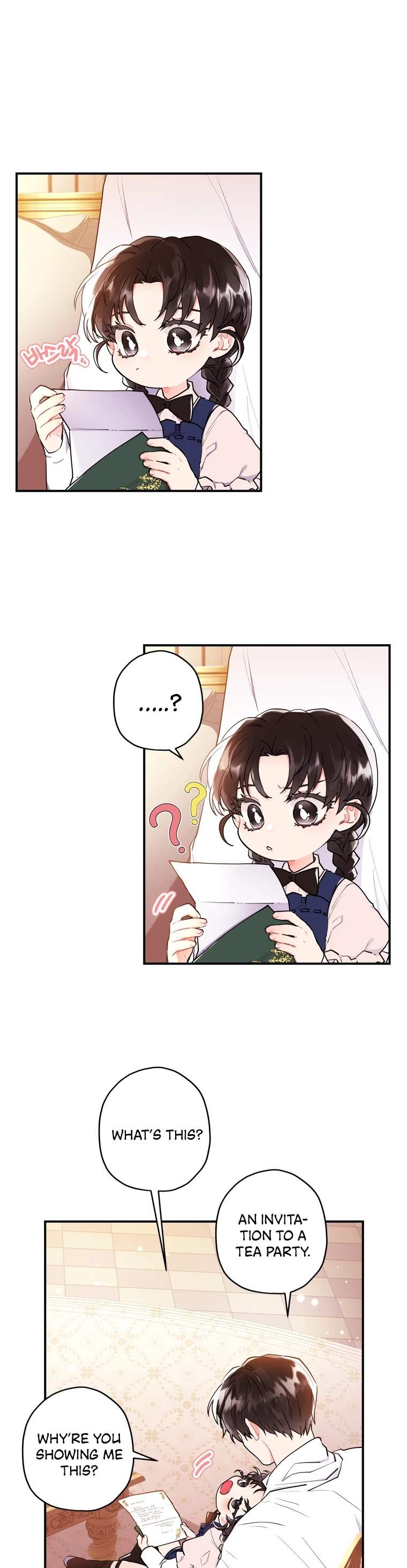 Read The Male Lead's Little Lion Daughter EN Manga Online