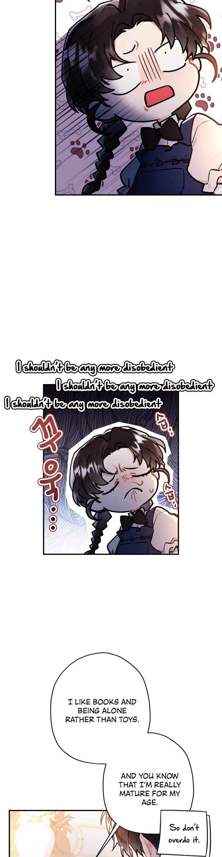 Read The Male Lead's Little Lion Daughter EN Manga Online