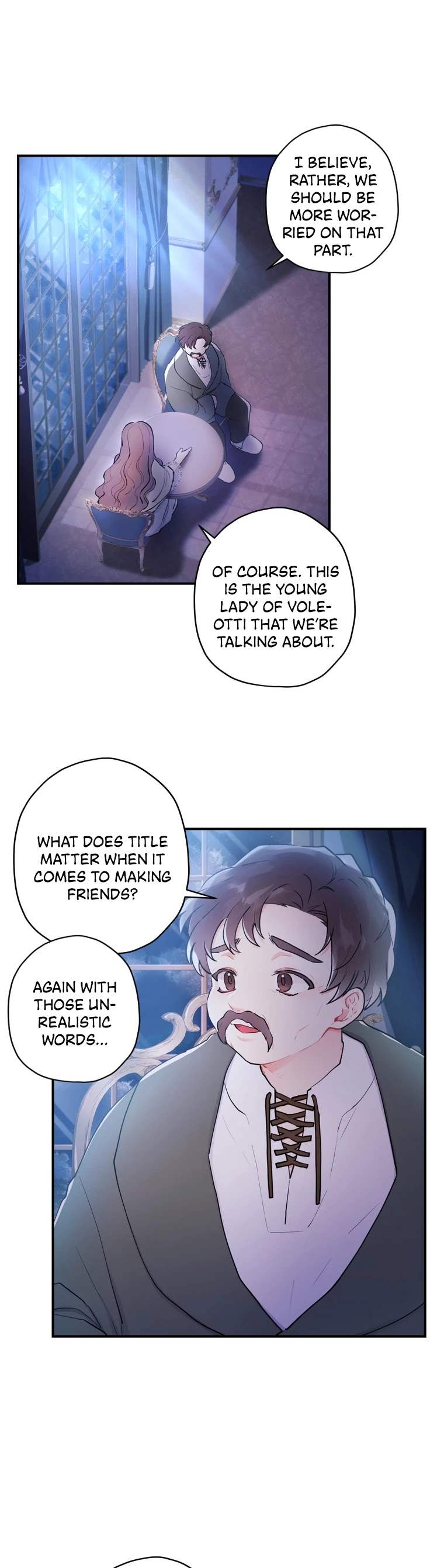 Read The Male Lead's Little Lion Daughter EN Manga Online