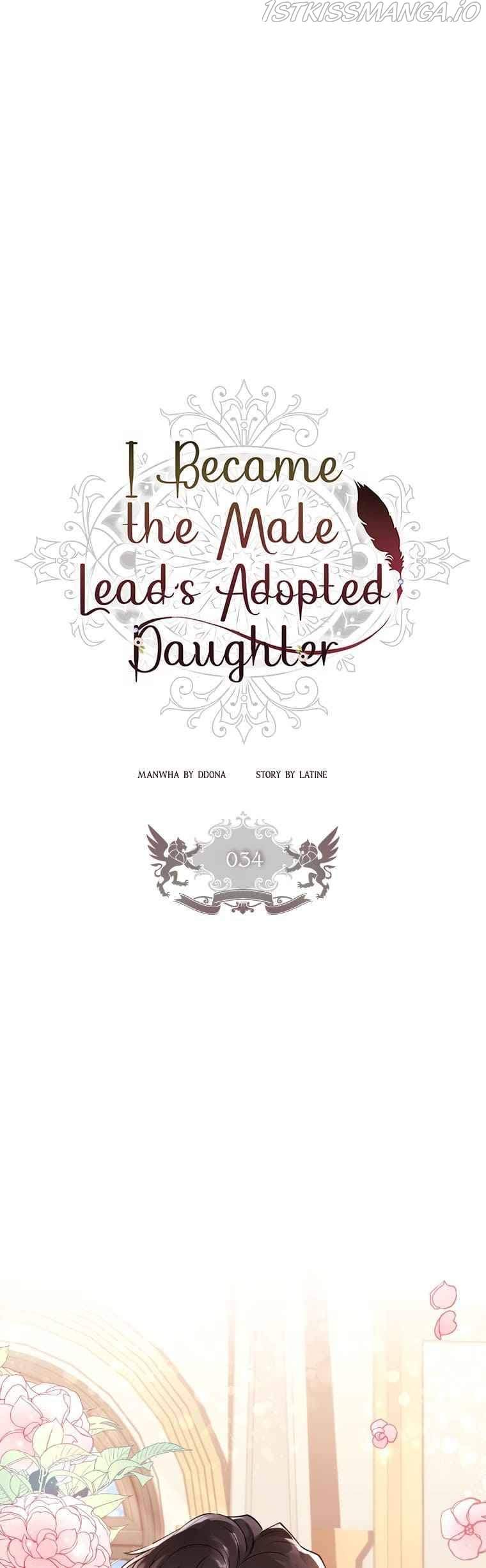 Read The Male Lead's Little Lion Daughter EN Manga Online