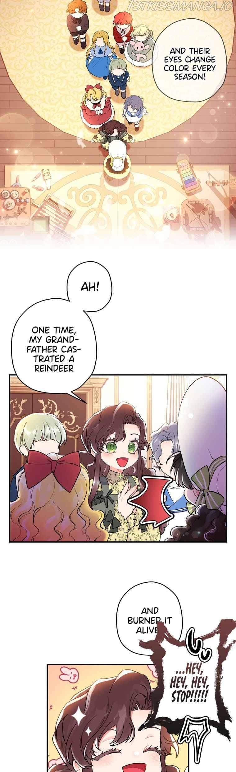 Read The Male Lead's Little Lion Daughter EN Manga Online